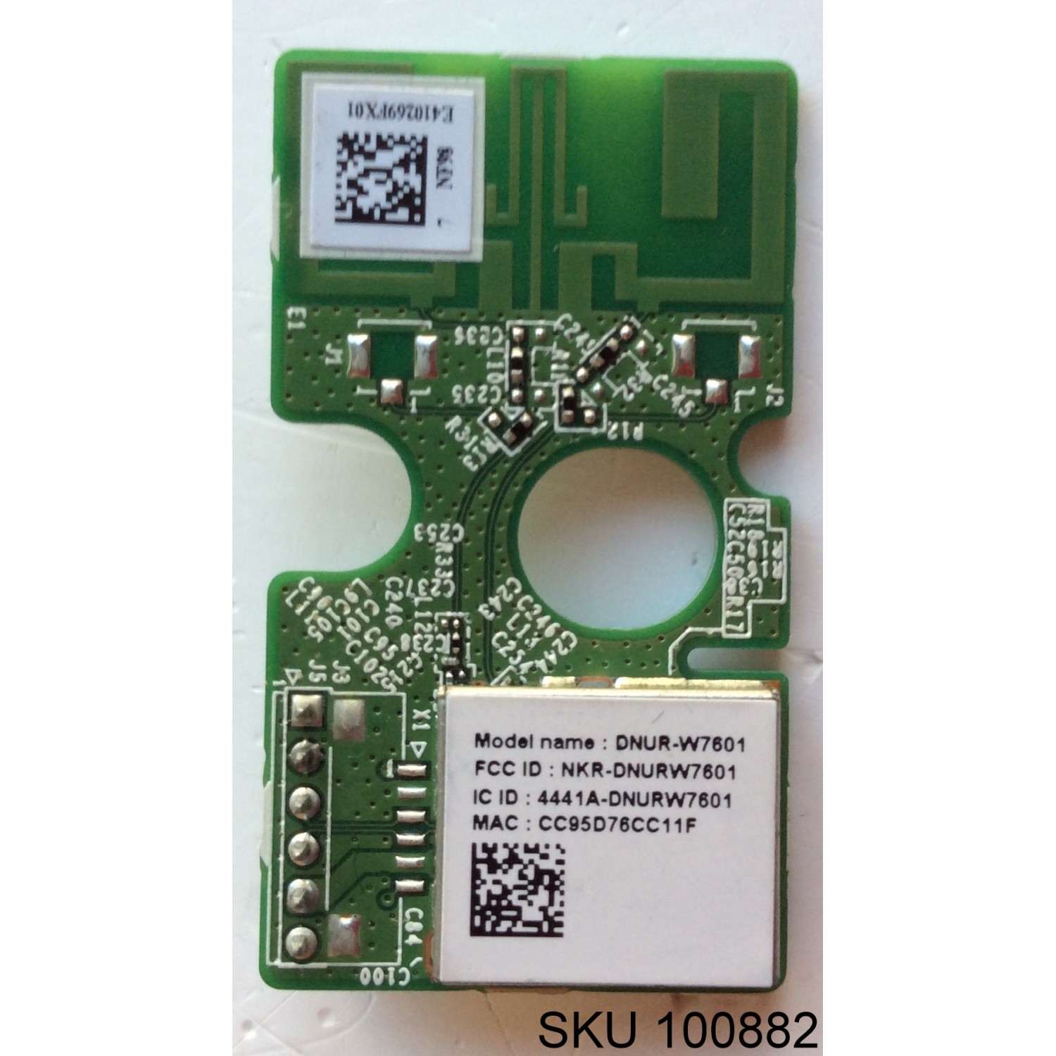 MODULO DE WIFI VIZIO 054.03007.0001 / DNUR-W7601 / 48DUNR28.0GA / MODELO E550I-B2 LWZ2PPAQ / E320I-B2